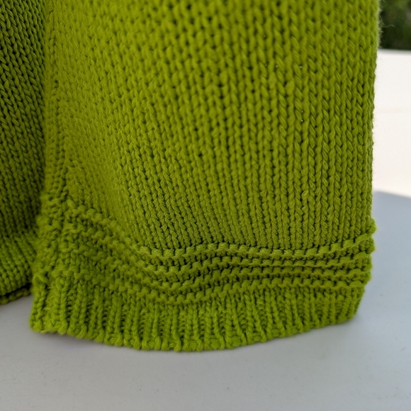 NORTHERN REFLECTIONS GREEN KNIT SWEATER - Picture 6 of 10